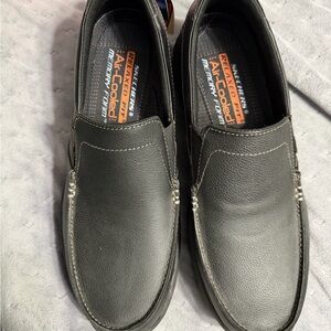 Skechers Men's Charcoal Slip-On Loafers
